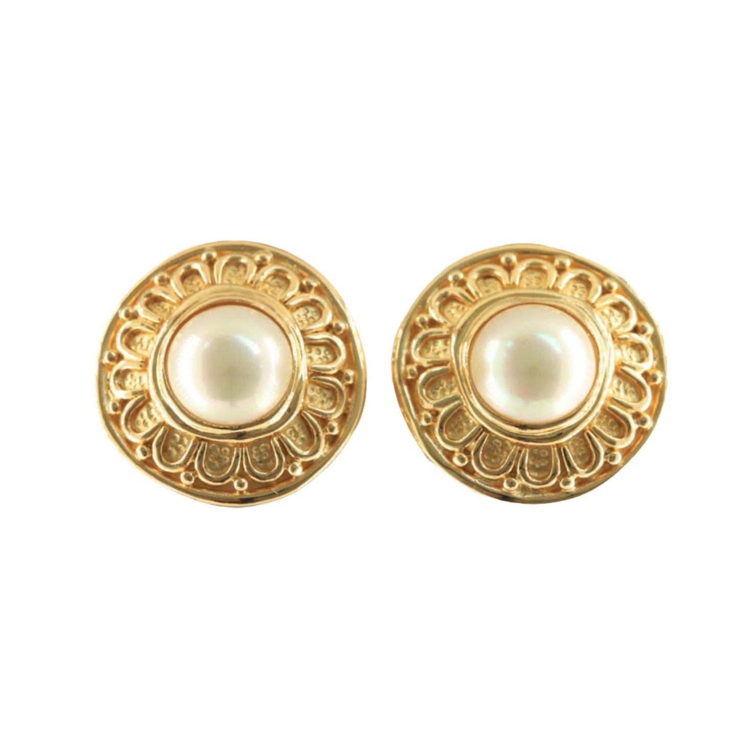 Vintage Dior Clip-on Earrings