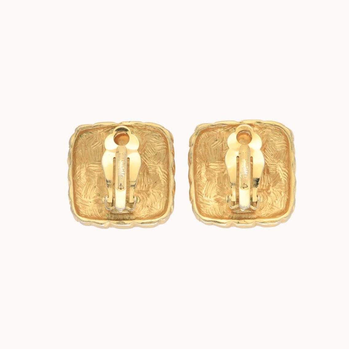 Vintage Givenchy Clip-On Earrings