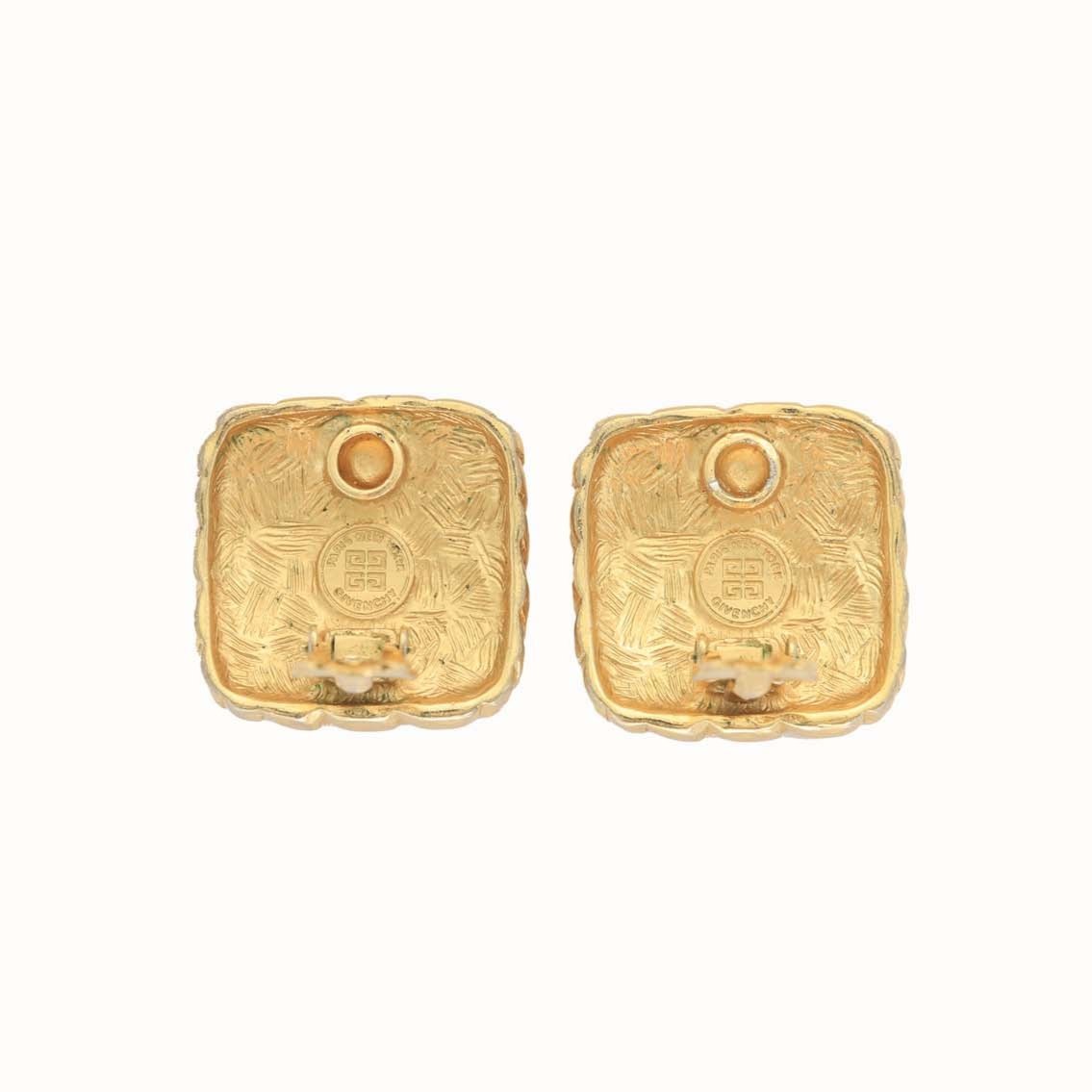 Vintage Givenchy Clip-On Earrings