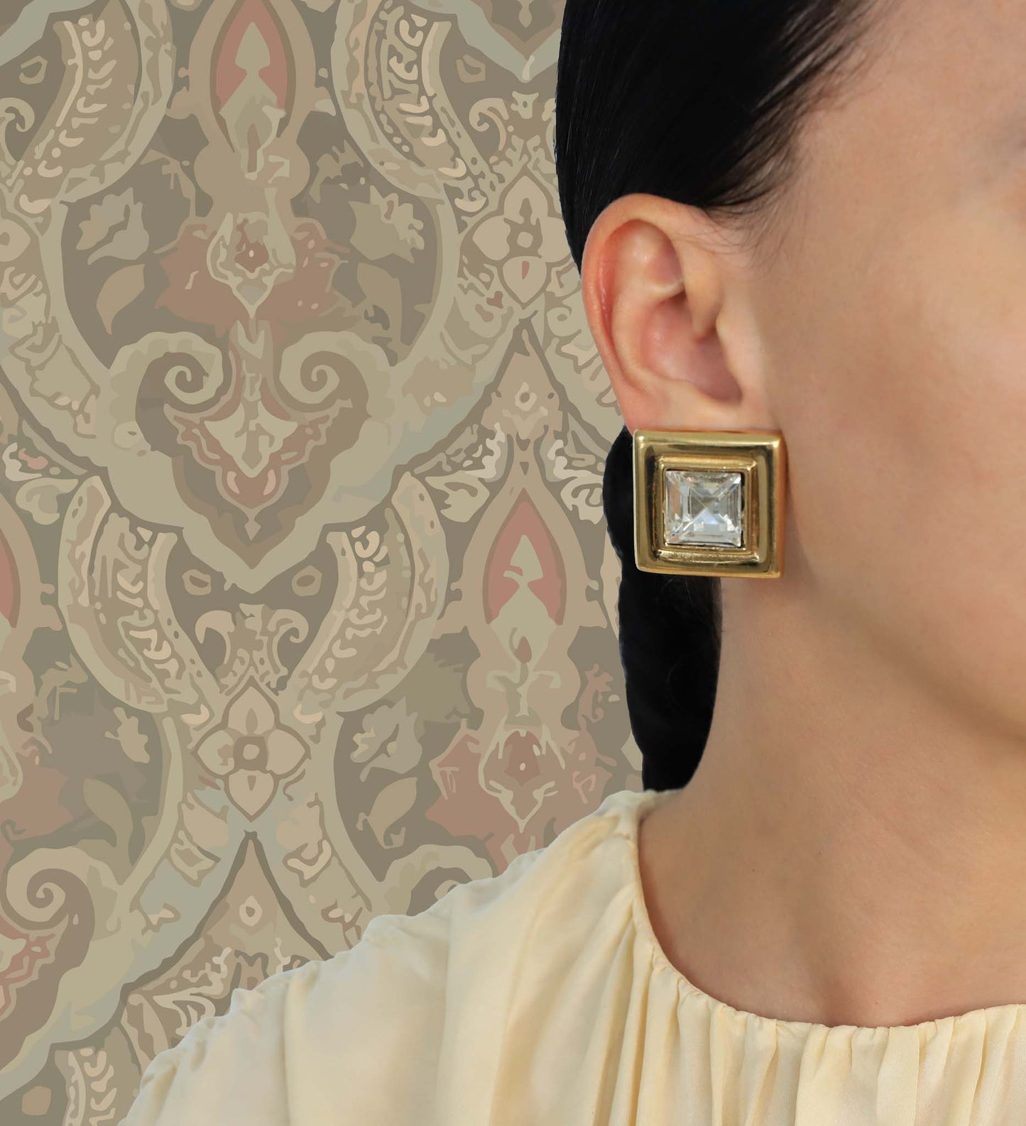 Vintage Givenchy Clip-On Earrings