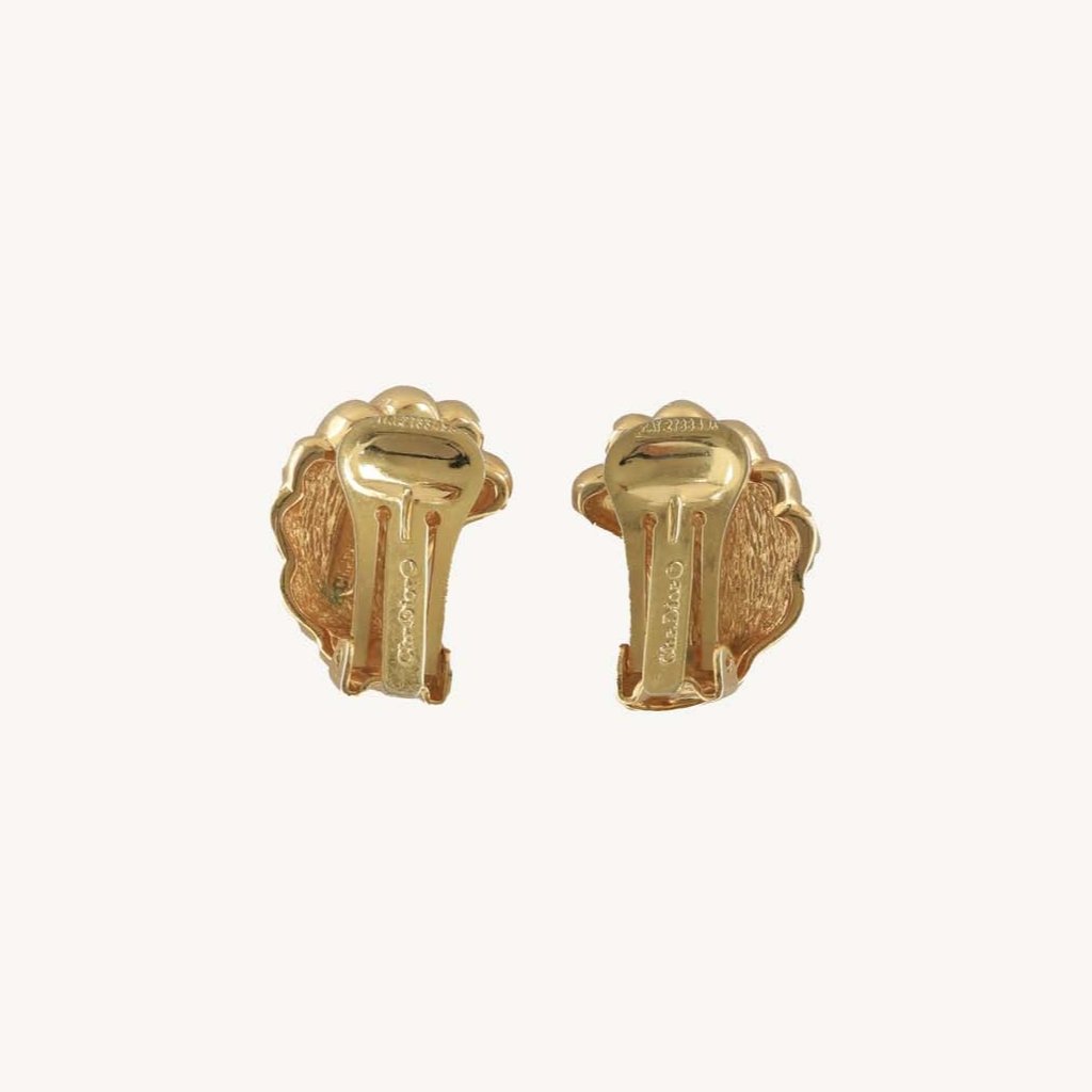 Vintage Dior Clip-On Earrings