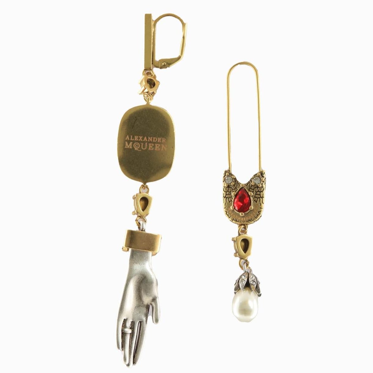 Pre-Owned Alexander McQueen Drop Earrings