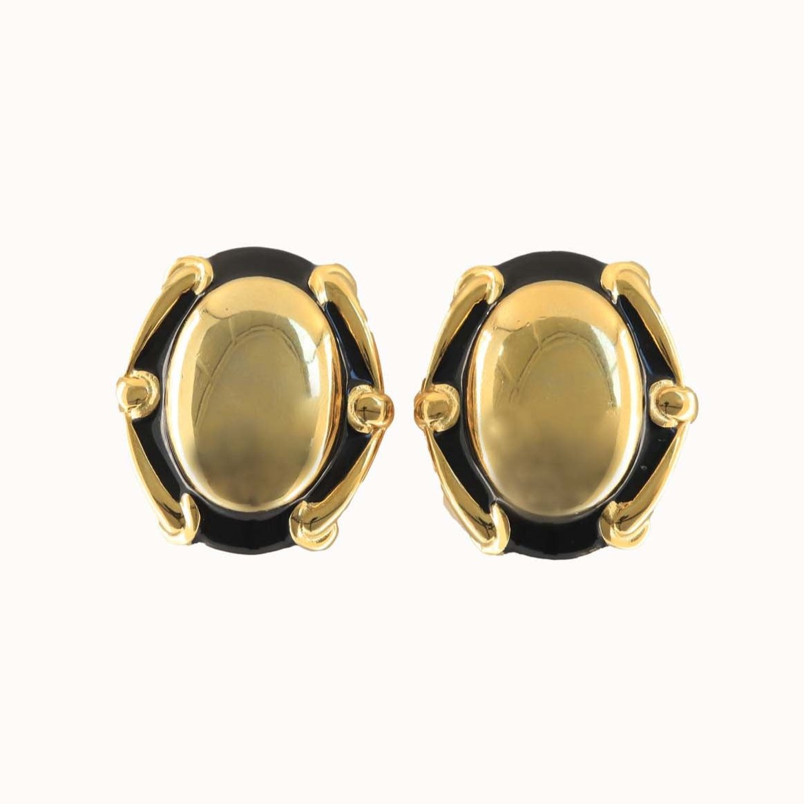 Vintage Givenchy Clip-On Earrings